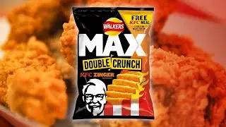 Walkers Max KFC Crisps Food Review.