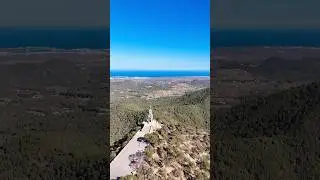 Puig de Sant Salvador 🏔️ #film #filmtok #travel #mallorca #aesthetic #music #foryou #europe #drone