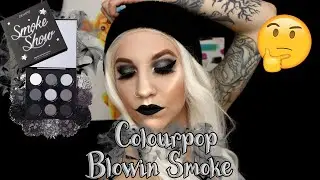 Colourpop Blowin Smoke First Impressions & Tutorial | Easy Smokey Eye for beginners