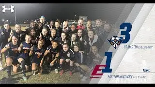 UT Martin Skyhawk Soccer: Highlights vs EKU