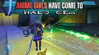 We Finally Have Anime Girls In Halo CE... | Noire Mod Halo CE - Silent Cartographer