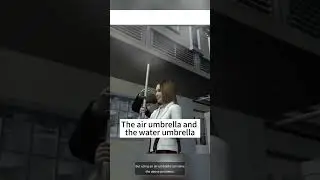 The air umbrella and the water umbrella #trick #physics #scienceismagic #thinking