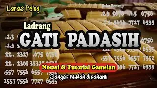Notasi Gendhing Ladrang Gati Padasih