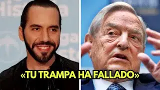 George Soros tries to set a trap for Nayib Bukele, but he disrupts the entire trial.
