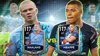 TOTS HAALAND vs TOTS MBAPPE - Who's the better ST in Fifa Mobile 23 ?