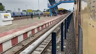 Departing from Merta Road Junction || Joining new doubling track