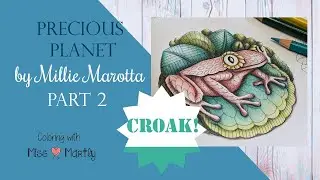 Coloring Tutorial &brvbar; Frog Part 2  Millie Marotta's PRECIOUS PLANET