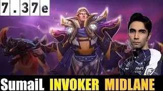 🤯 SumaiL [INVOKER] MID 7.37E - DOTA 2 HIGHEST MMR MATCH#dota2  #dota2gameplay #sumail