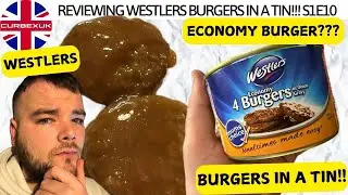 WEIRD FOOD 4 ECONOMY BURGERS IN ONION GRAVY IN A TIN WESTLERS REVIEW S1E10
