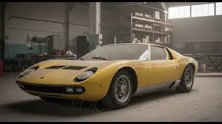 Super Car Restoration - Lamborghini Miura P400 SV (Chassis 4818)