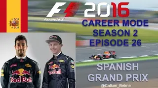 F1 2016 Red Bull Career Mode - S2E26 - Spain