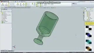 Revolved boss in Solidwork 2017