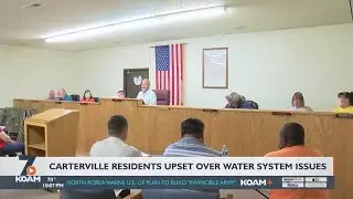 Carterville residents speak to city officials about its water system