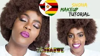 Shona Makeup Challenge | Makeup Tutorial in Shona | Is my shona Good or Nah| Zimbabwean Youtuber