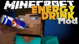 Minecraft Mod - ENERGY DRINK MOD - REDBULL GIVES YOU WINGS