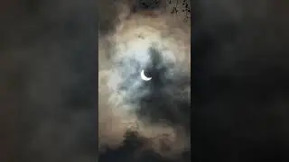 as&iacute; se vio el #eclipse #solar #2024 en #xalapa,ver#mexico #8#abril#astronomia#universe#sol#luna