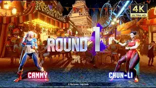Street fighter 6 - Cammy vs Chun Li [CPU LEVEL 8] [4K 60FPS PS5]