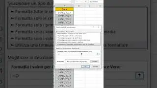 Evidenziare solo il Weekend #shortvideo #excel