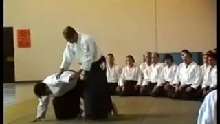Yoji Fujimoto Shihan - VIII dan Aikikai - Katadori Ikkyō