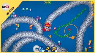 🐍 worms zone.io🔥#14 hungriest snack in the world 🔥Top 1 gameplay #wormszone