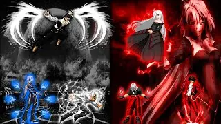 KOF MUGEN Dimensity, Sylvia & Remus vs Chris Blood, Clone Kyo Blood & Nero Abyss