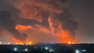 ANOTHER VIDEO OF THE TWO EXPLOSIONS THAT ROCKED BRYANSK TOWN IN RUSSIA