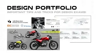 EASY DESIGN PORTFOLIO TIPS I EXPLAINED STEP BY STEP  I CRACKING Design exams phase 2 I Ep 4