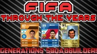 FIFA Through The Years | Generations Squadbuilder | Best Possible Argentinian Team!