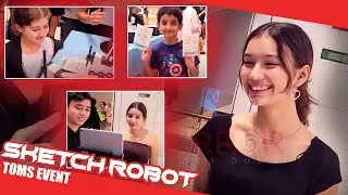 The AI Sketch Robot Dubai