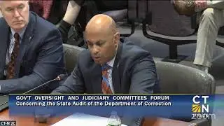 GOS/JUD Joint Informational Hearing on DOC audit