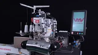 VMA HOT SELLING! Tobular T-shirt bottom hemming machine with stacker, Option Children 54-76cm