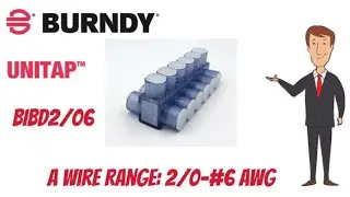 Burndy Unitap BIBD2/06 Insulated Tap