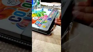 Doms super soft colour Pencil || Unboxing #shorts #colour #artist #unboxing
