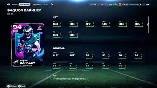 Madden 26 -Season 5 Level 17 Philadelphia Eagles Theme , Playoff Theme Team looking amazing 🤩 58/20