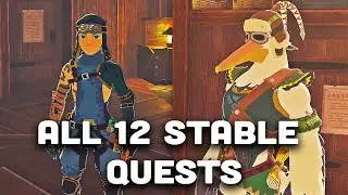 Zelda Tears of the Kingdom - All 12 Lucky Clover Gazette Stable Quests Guide (Froggy Set Reward)