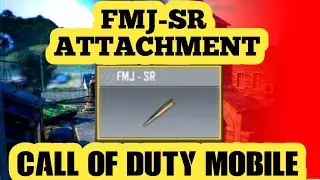 HOW TO USE ATTACHMENT FMJ-SR FULL DETAIL CALL OF DUTY MOBILE