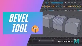Autodesk MAYA 2020 | Bevel Tool Tutorial in Hindi