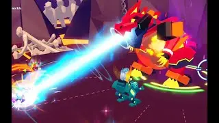 Roblox Bot Clash : Unlocked Searing Basin Region 3 and new bots