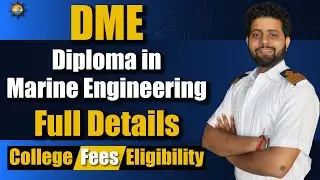 Diploma In Marine Engineering  || How To Join Merchant Navy After Diploma