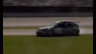 Ben Winrow crashes SEAT Cupra at Rockingham 2003