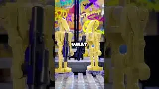 Battle Droids Dad Jokes ep8 Darth Vaders fav measurment #lego #starwars #funny #jokes