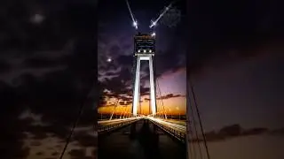 Bridge Collapse to Mega Structure 🌉🏗️ Satisfying Process #Shorts
