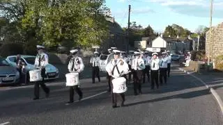 Craigywarren & Moorfields FB @ Kells and Connor Orange Star FB Parade 2013