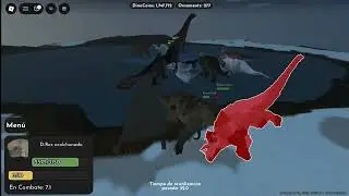 Team D rexes VS Team Yetis Jurassick blocky - Gameplay con Amigos #roblox #jurassicblocky
