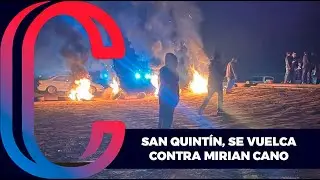 San Quint&iacute;n, se vuelca contra Mirian Cano