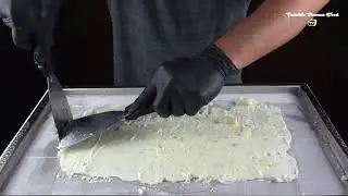 Green Apple Ice Cream Roll