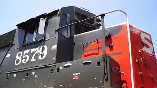 Many Many  SP Train Engines...!!!!   The Fading Power Of Southern Pacific