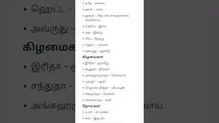Sinhala words