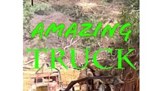 Amazing 6&times;6 Nissan V8 Timber Truck |  Extreme Logging Road