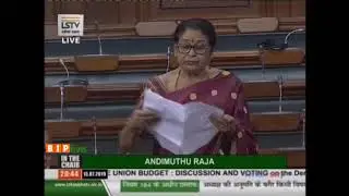 Smt. Queen Oja on the demands for grants under the control of MORTH for 2019-20